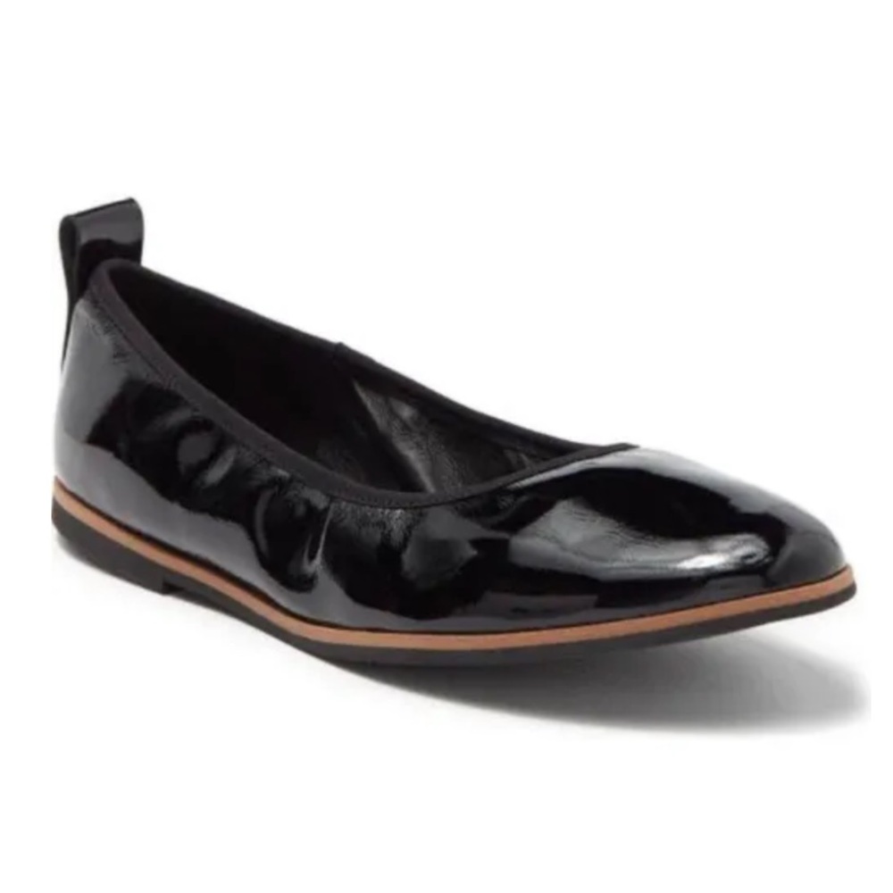Eileen Fisher Patent Leather Notion Ballet Flats